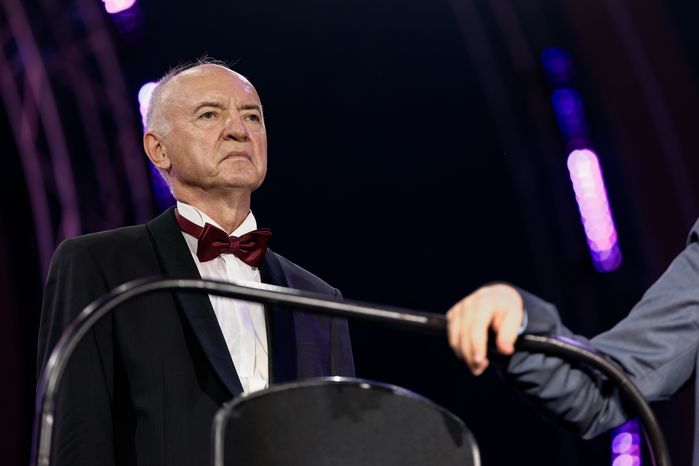 Дирижер Российского государственного симфонического оркестра кинематографии Сергей Скрипка