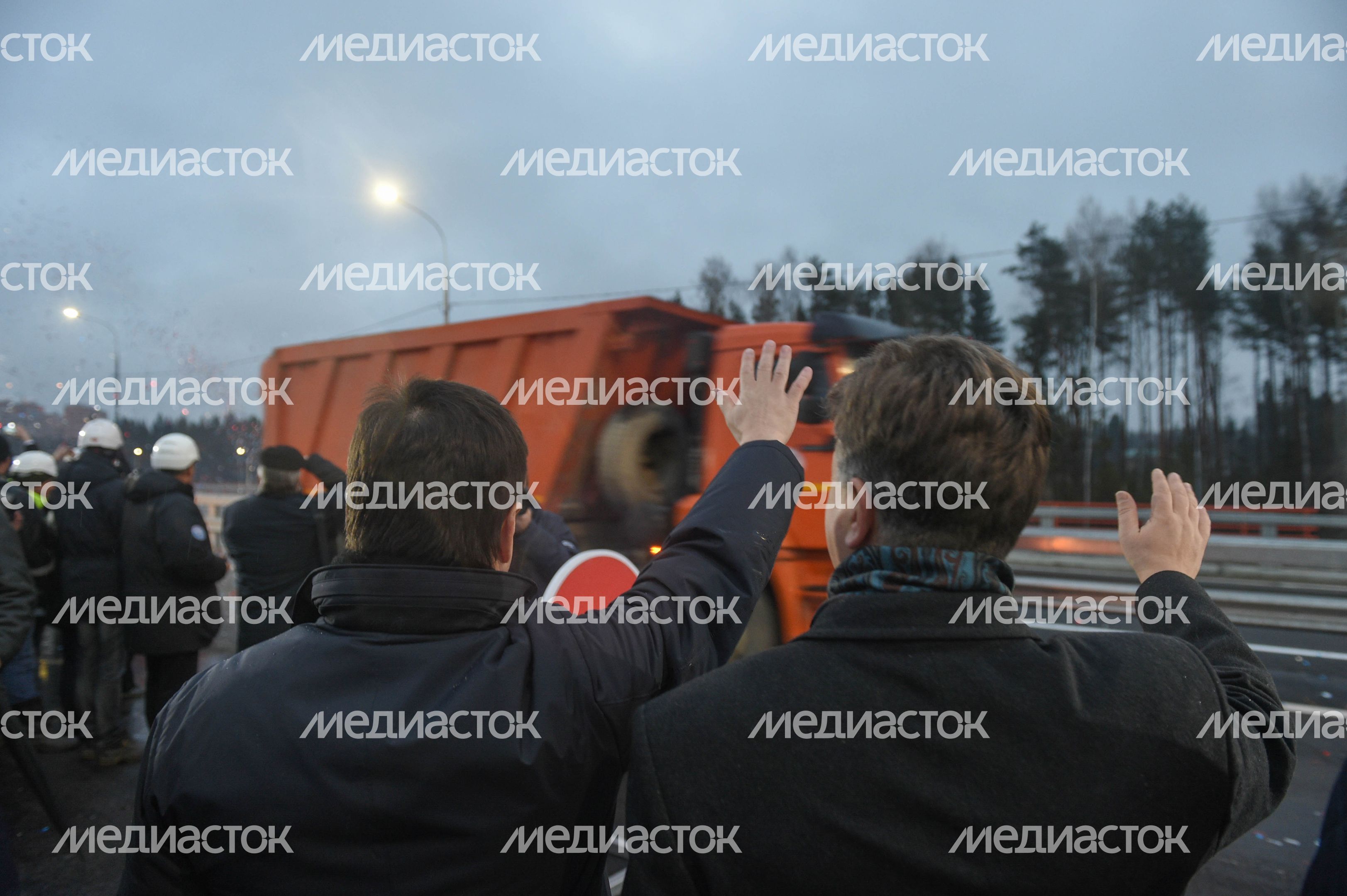 Открытие участка ЦКАД в обход Звенигорода Открытие участка ЦКАД в обход Звенигорода