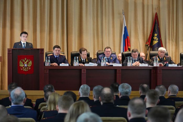 Андрей Воробьев принял участие в заседании коллегии ГУ МВД России по региону