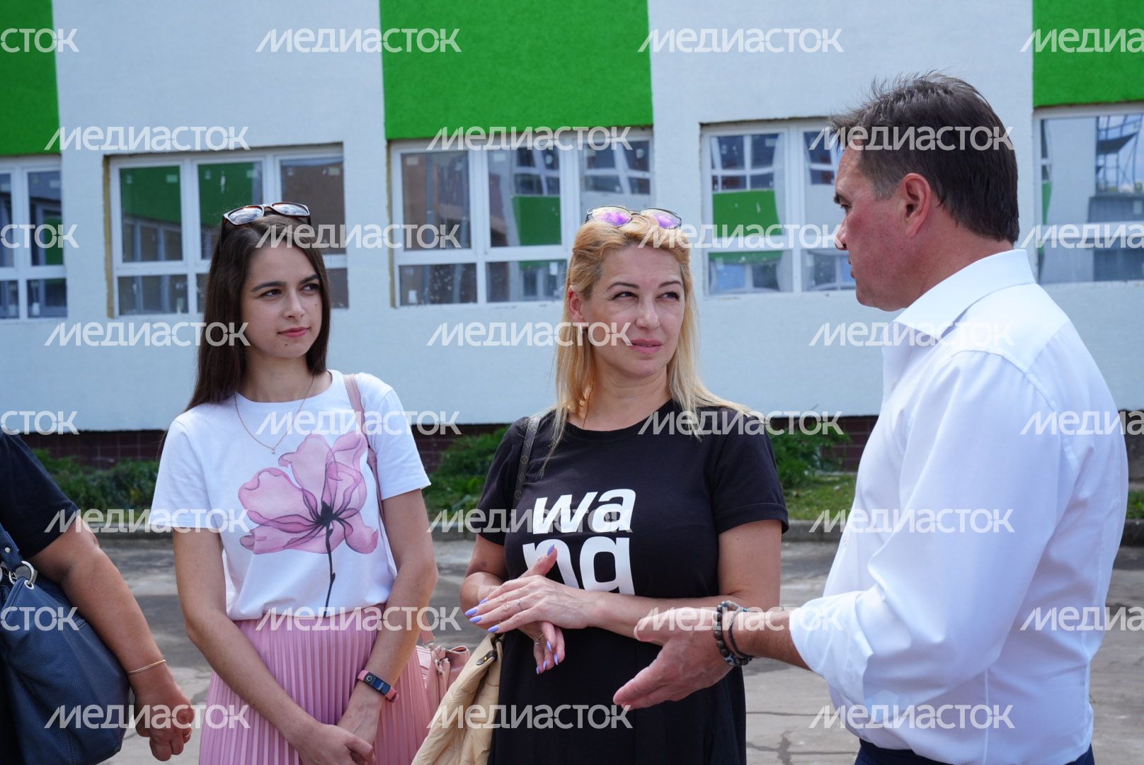 Проверка хода капремонта школы во Фрязино Губернатором Подмосковья