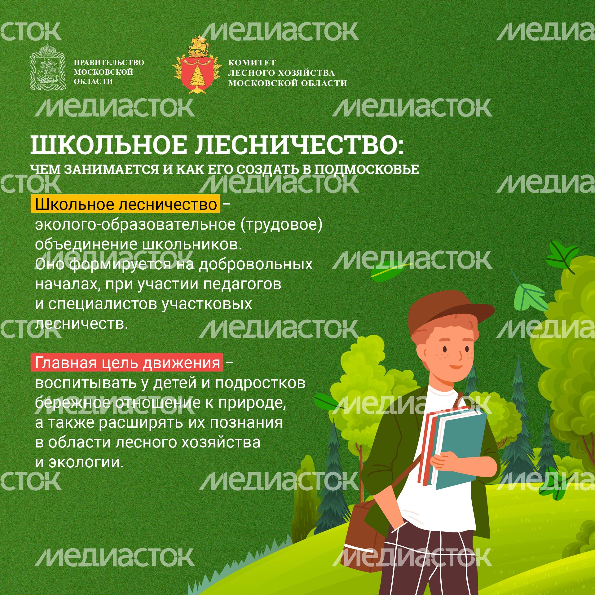 Школьные лесничества