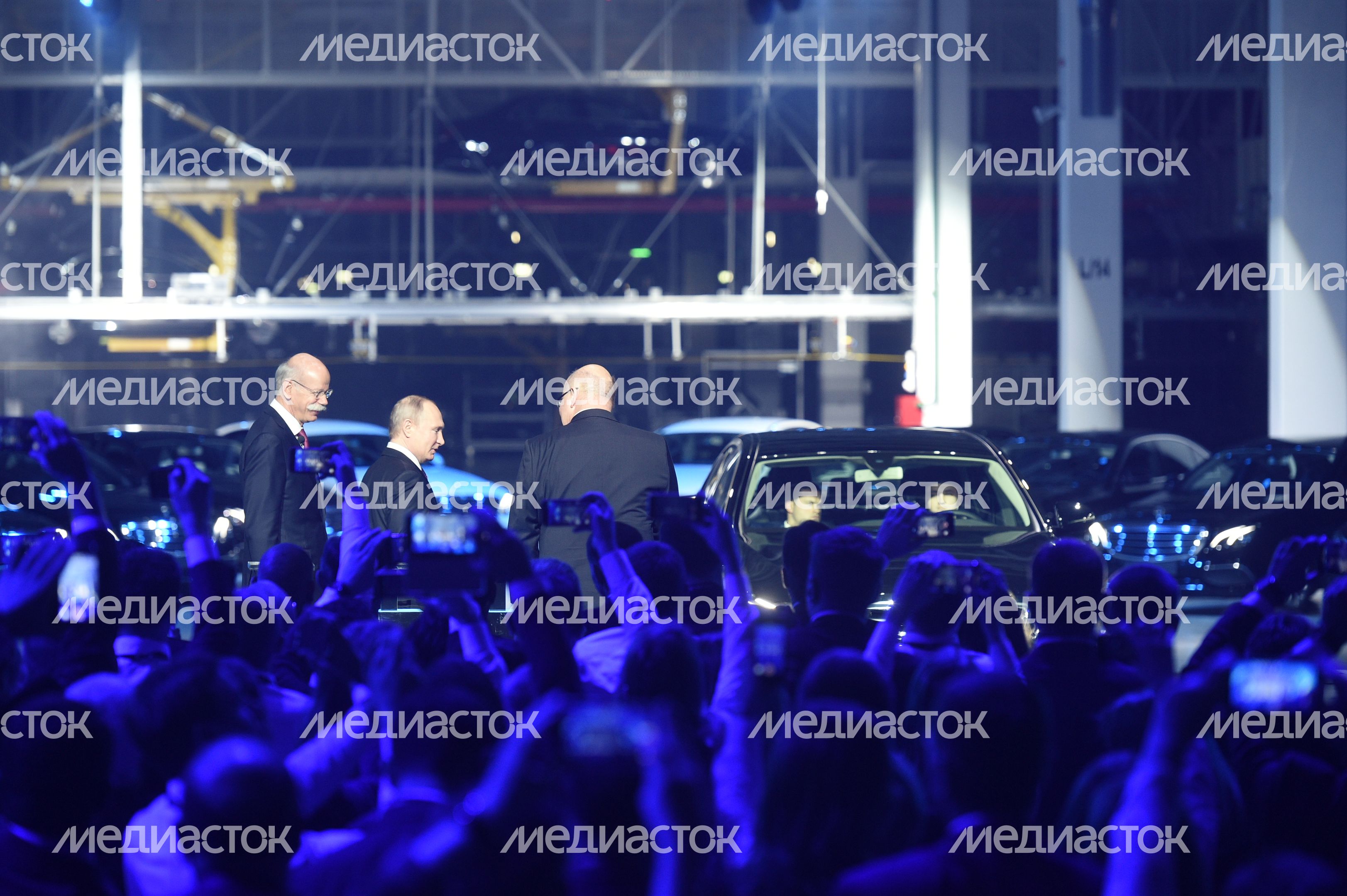 Открытие автомобильного завода Mercedes‑Benz в Подмосковье