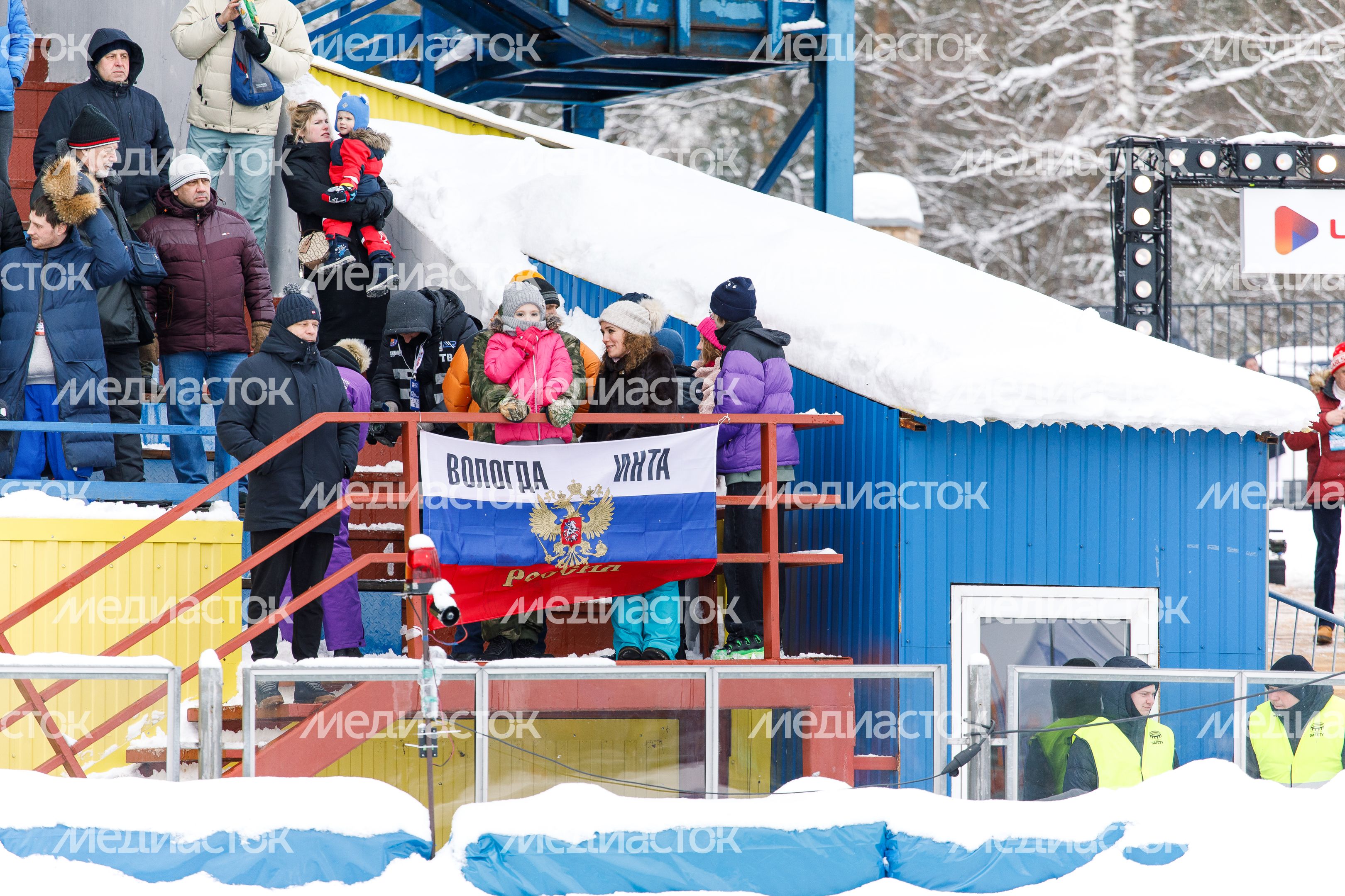 VI этап личного чемпионата России по гонкам на льду в Красногорске