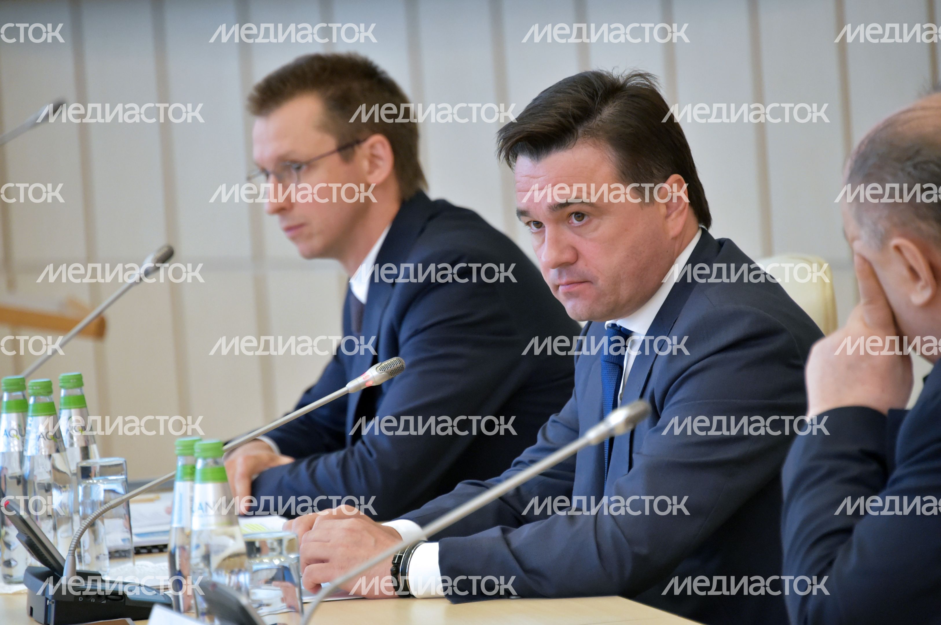 А. Воробьев провел рабочую встречу с перевозчиками Московской области