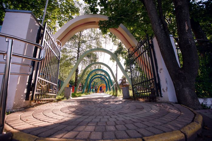 Дмитров. Парк Березовая роща