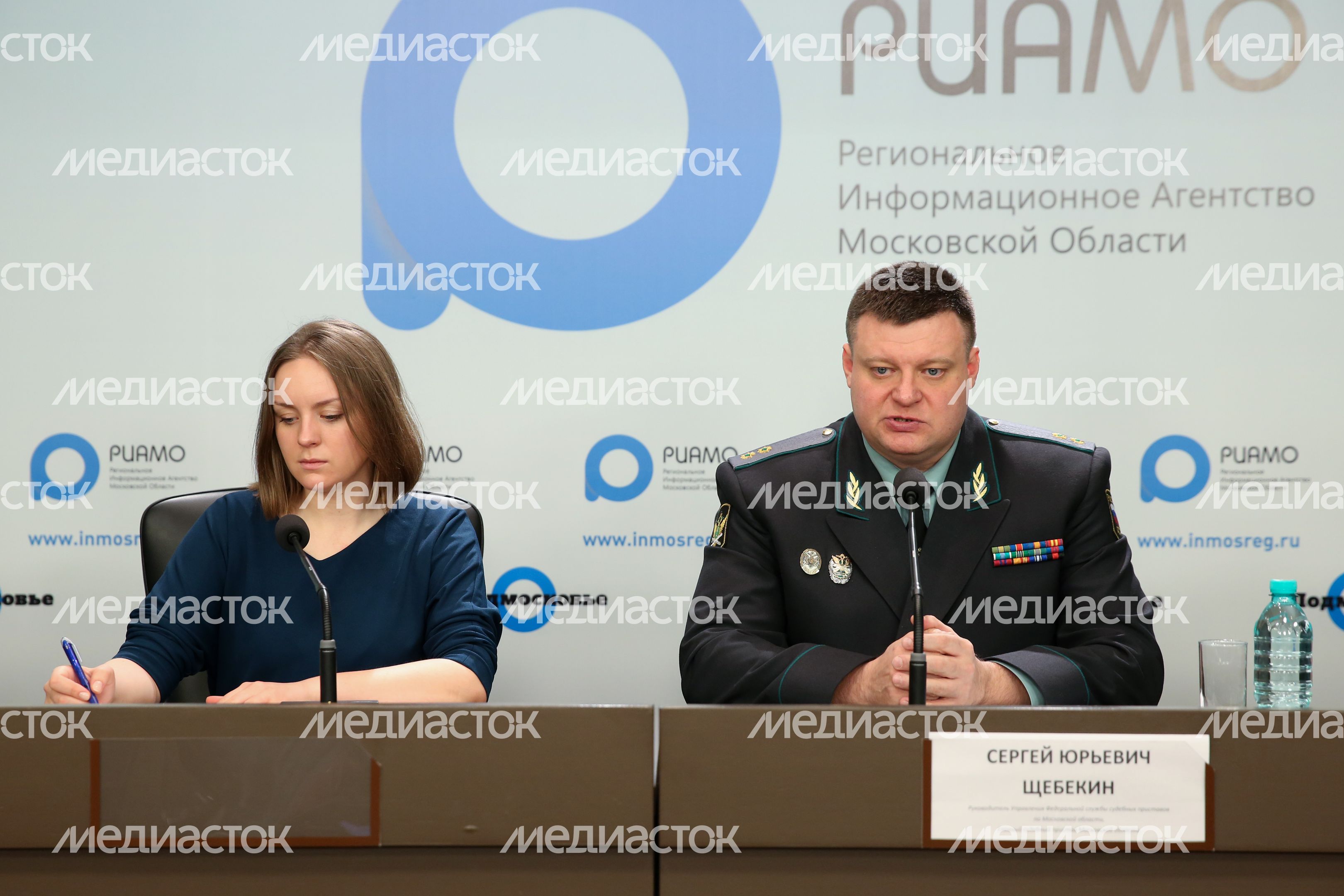 Пресс-конференция руководителя УФССП Сергея Щебекина в РИАМО Пресс-конференция руководителя УФССП Сергея Щебекина в РИАМО