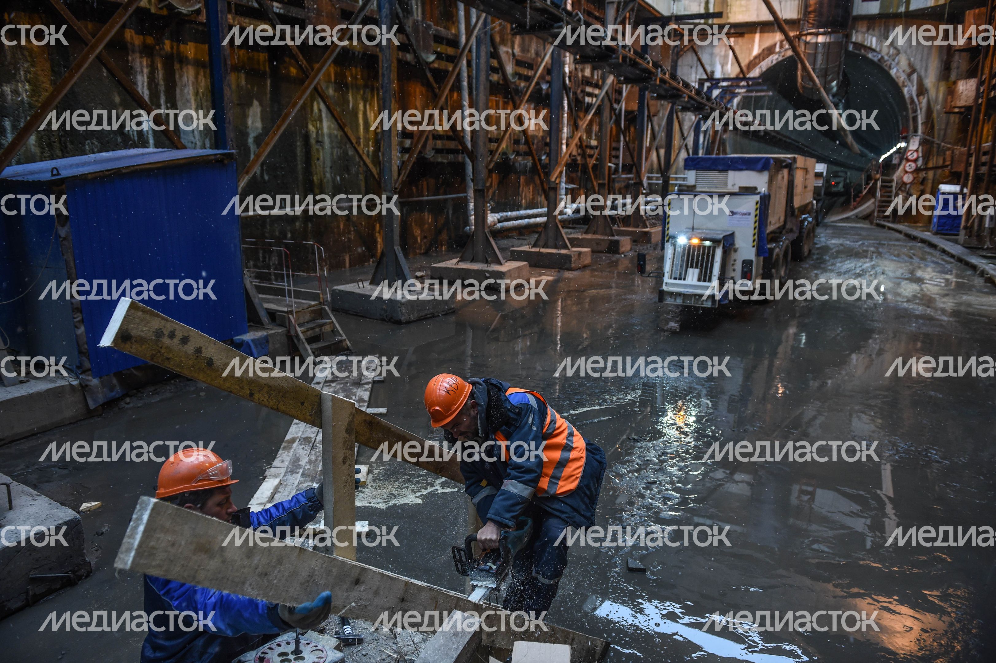 Строительство Кожуховской ветки Московского метрополитена