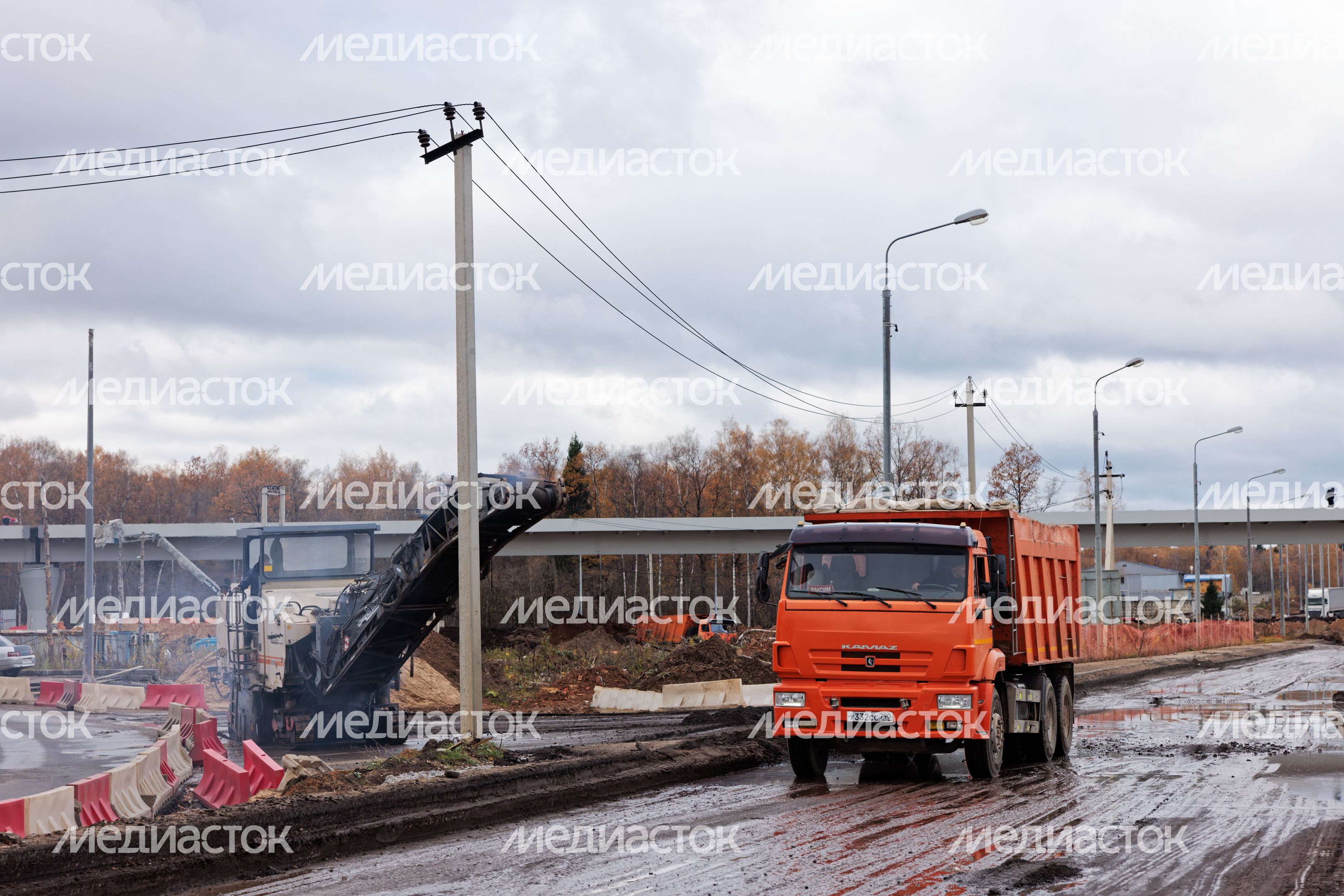 Северный обход Лобни. Развязка на Рогачевском шоссе