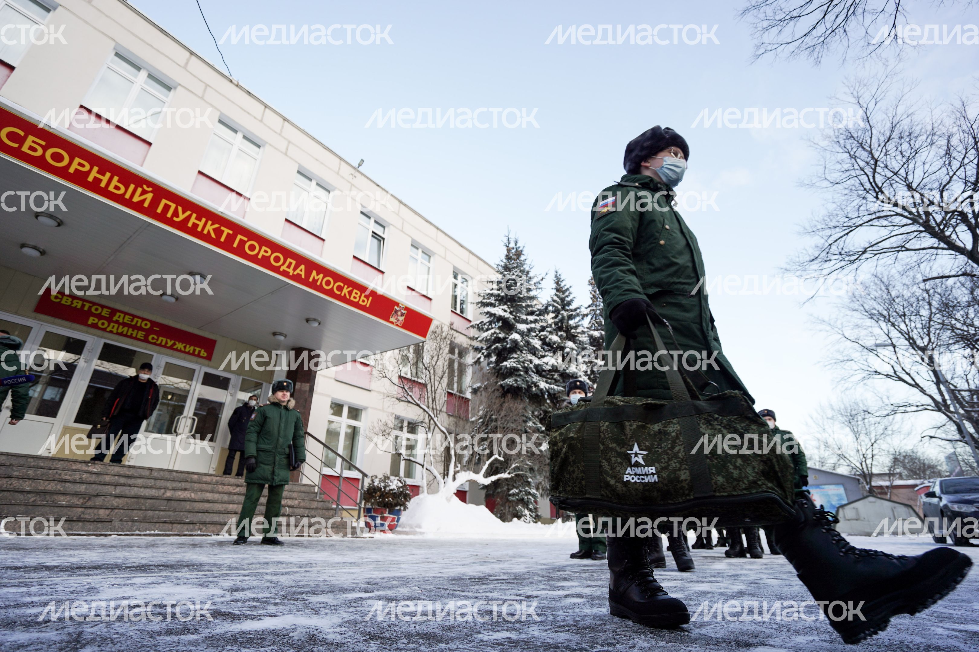 Отправка призывников в научные роты ВС РФ Отправка призывников в научные роты ВС РФ