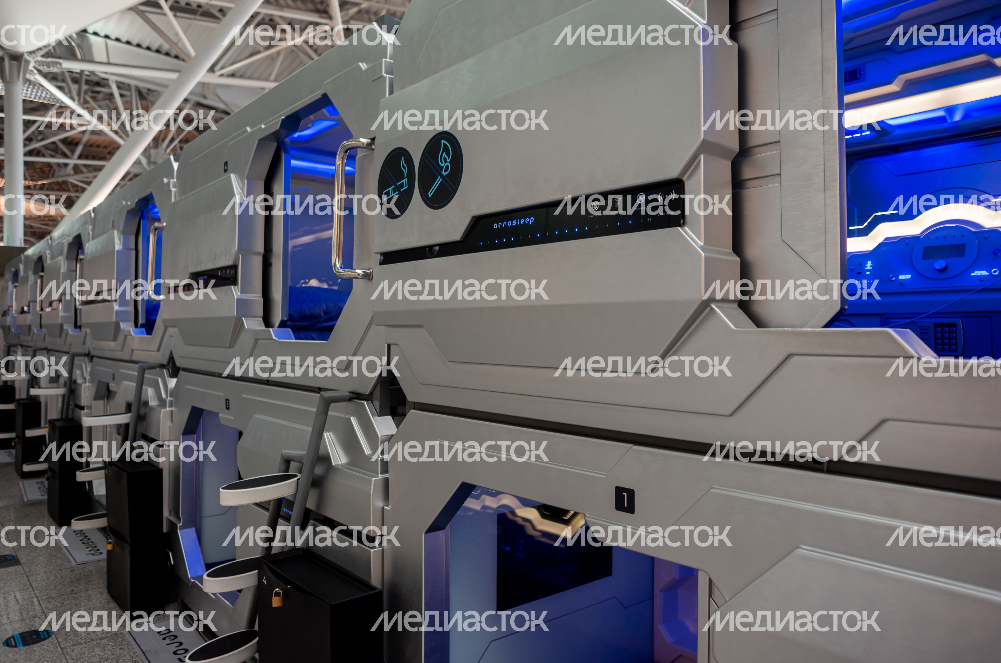 Виды Капсульного отеля Aerosleep в аэропорту Внуково Виды Капсульного отеля Aerosleep в аэропорту Внуково