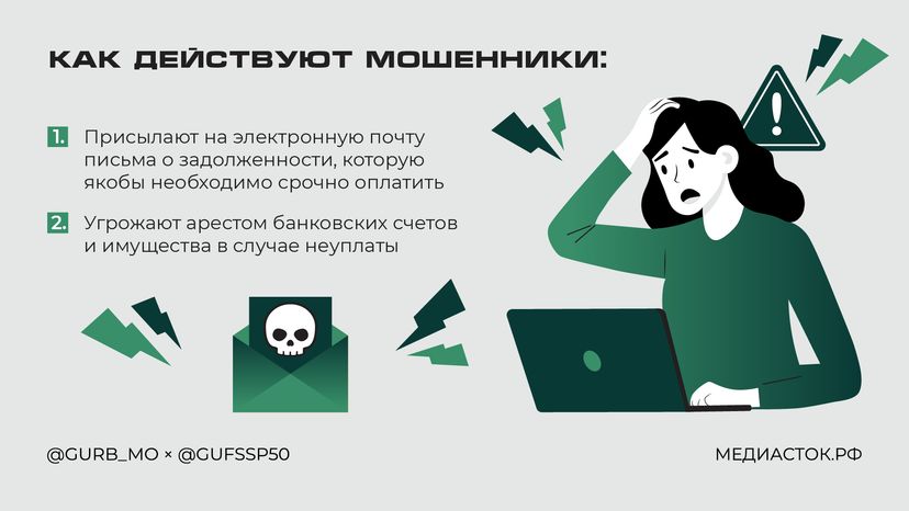 Мошенники под маской ФССП 2025 Горизонталь 03