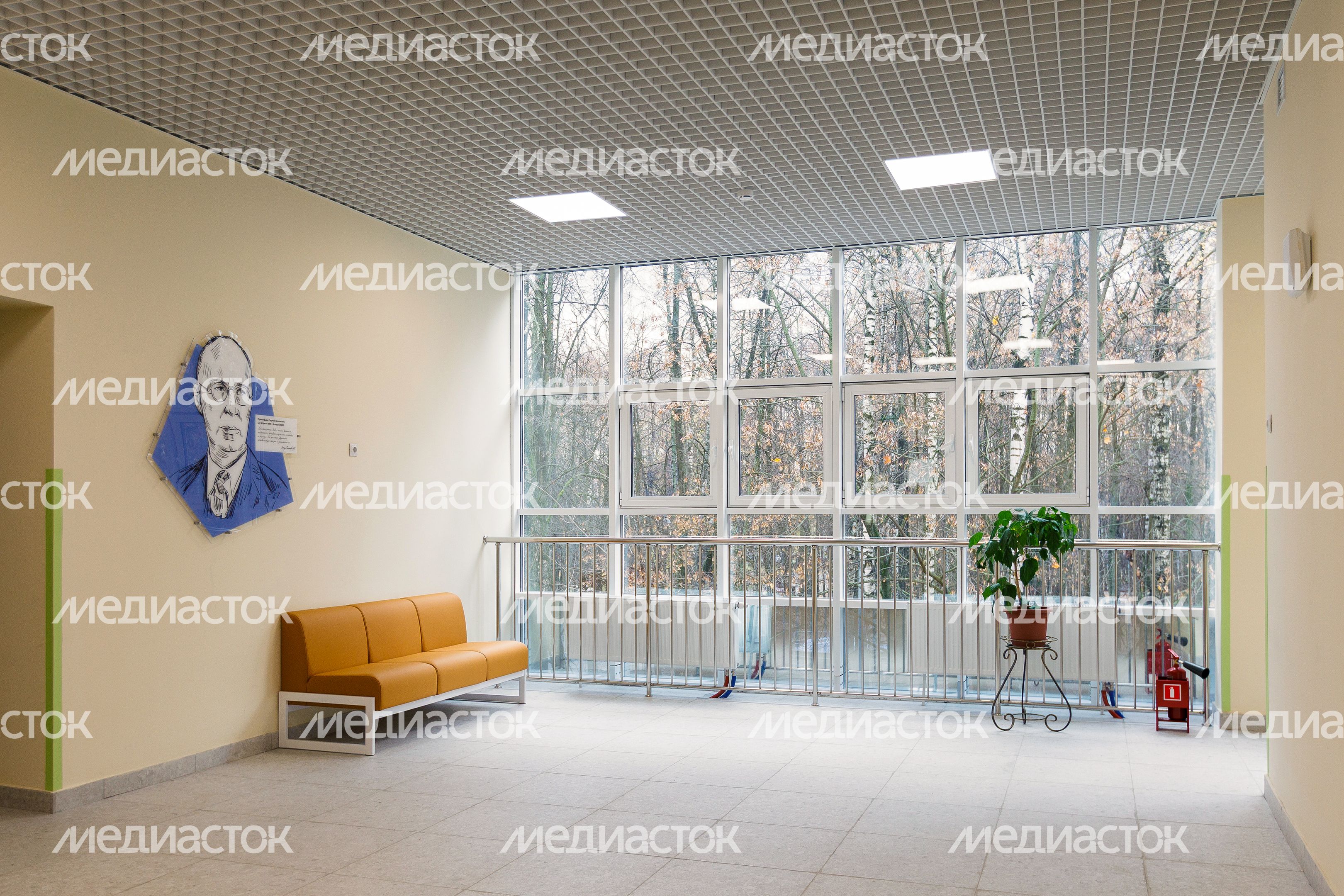 Портрет композитора С.С. Прокофьева на стене Детской школы искусств после капитального ремонта в Королеве Портрет композитора С.С. Прокофьева на стене Детской школы искусств после капитального ремонта в Королеве