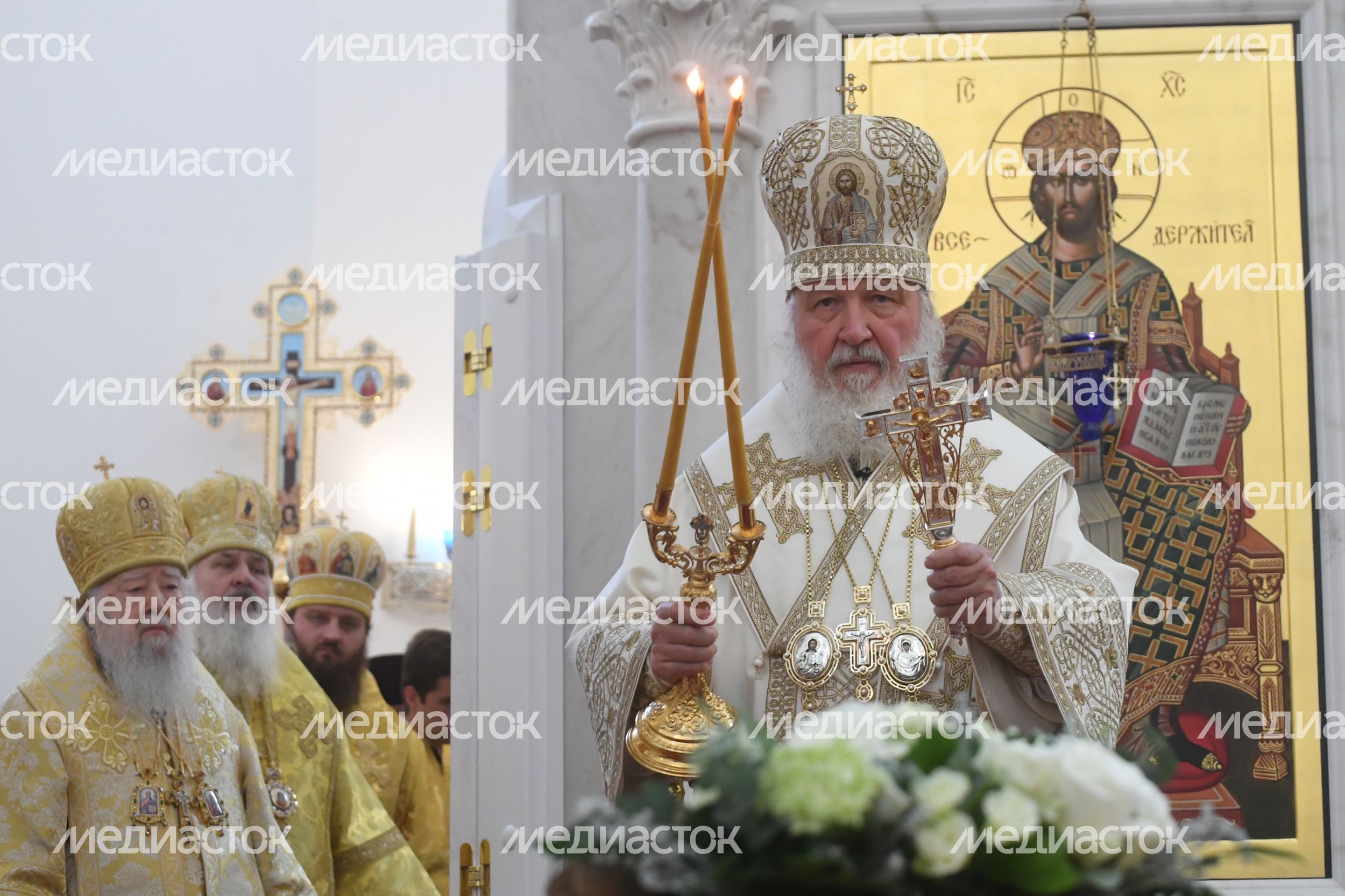 Освящение Никольского храма в Павшинской пойме