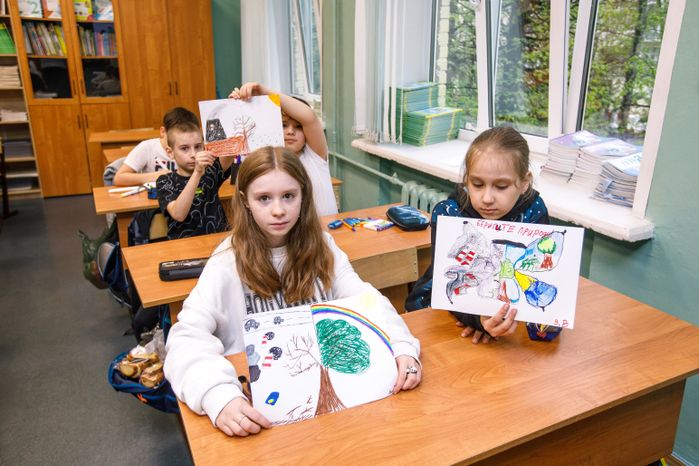 Химки. День добрых дел в СОШ «Наследие»