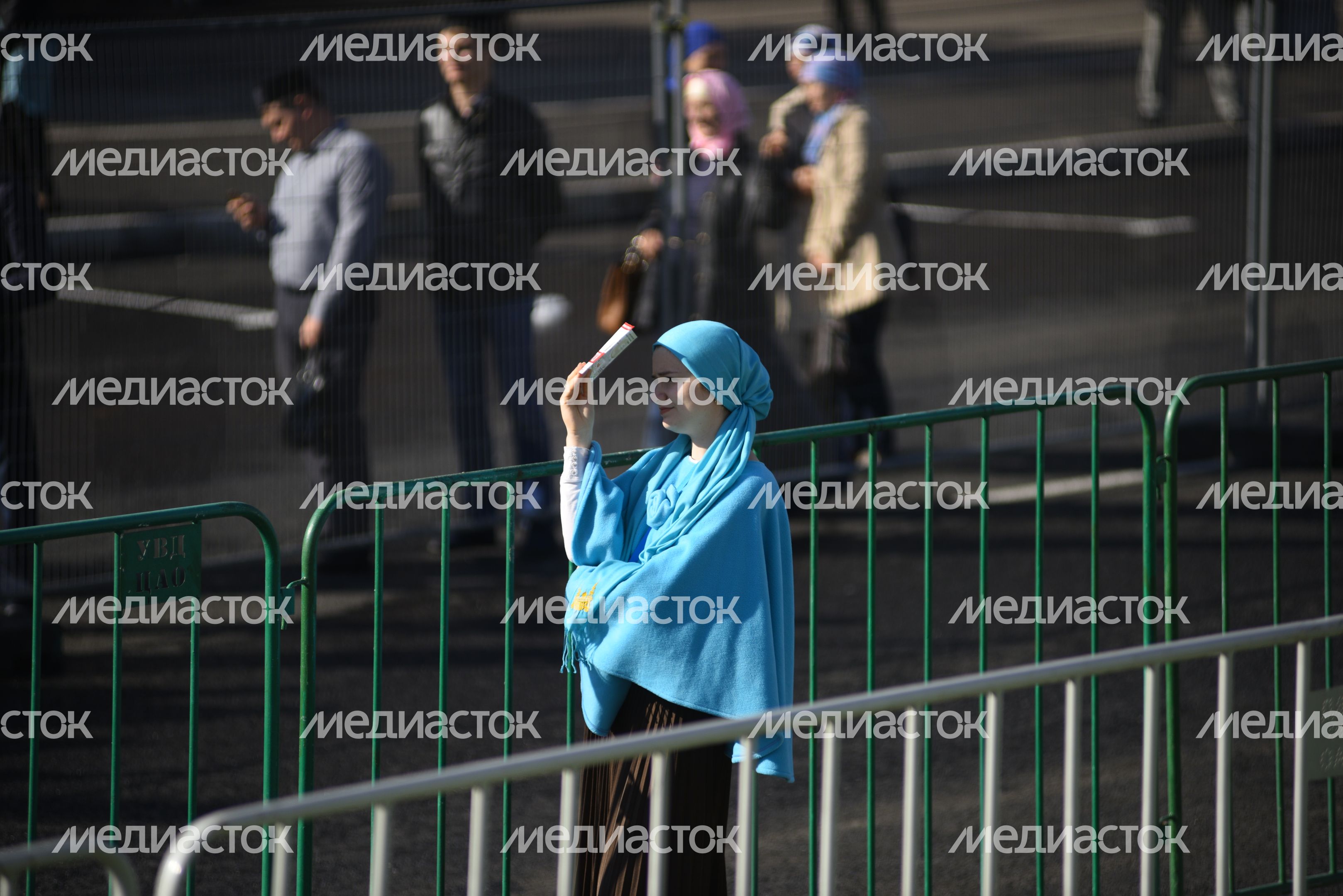 Открытие Соборной мечети после реконструкции в Москве