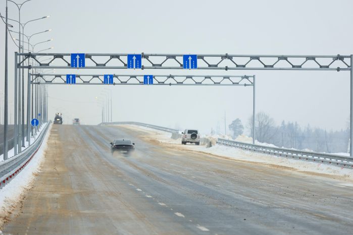 Торжественная церемония открытия дороги в Лобне с участием Губернатора Подмосковья
