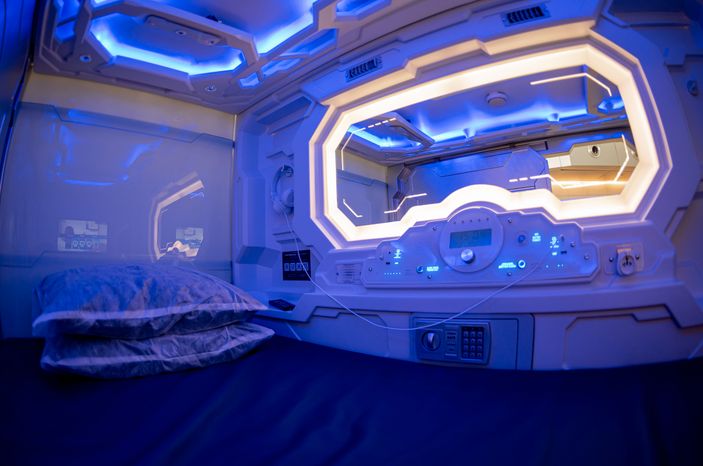 Виды Капсульного отеля Aerosleep в аэропорту Внуково