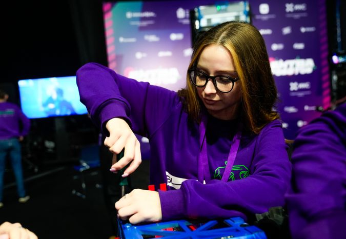 Финал международного чемпионата «Битва роботов» в Мытищах
