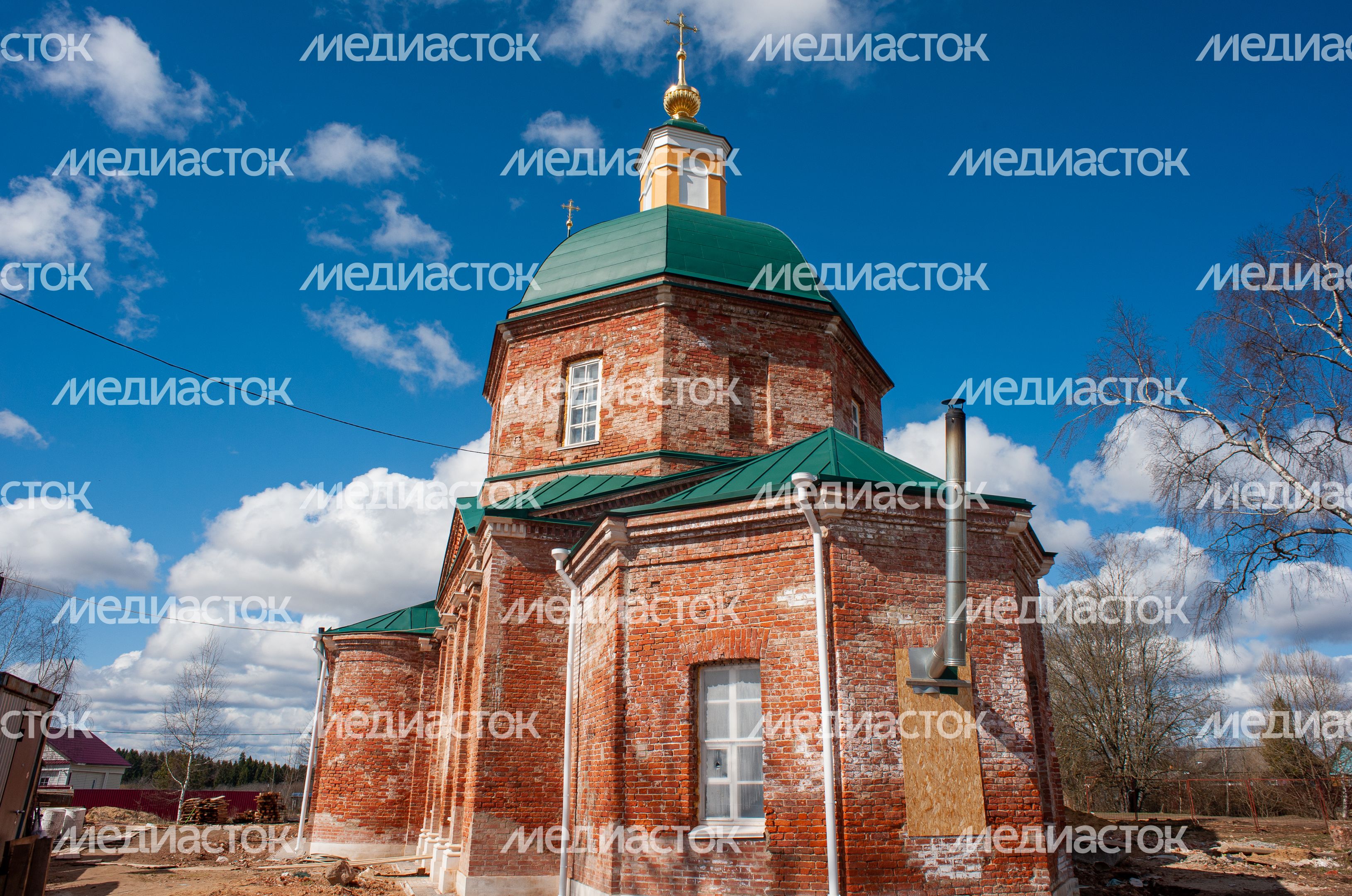 Весенние виды села Якоть