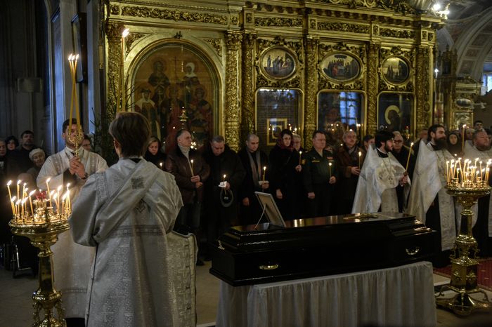 Отпевание Валерия Халилова