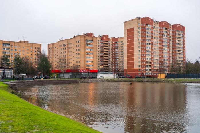 Новая зона для прогулок у Торфяного озера в Нахабино округа Красногорск