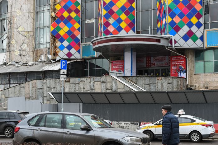 Снос кинотеатра «Соловей» в Москве