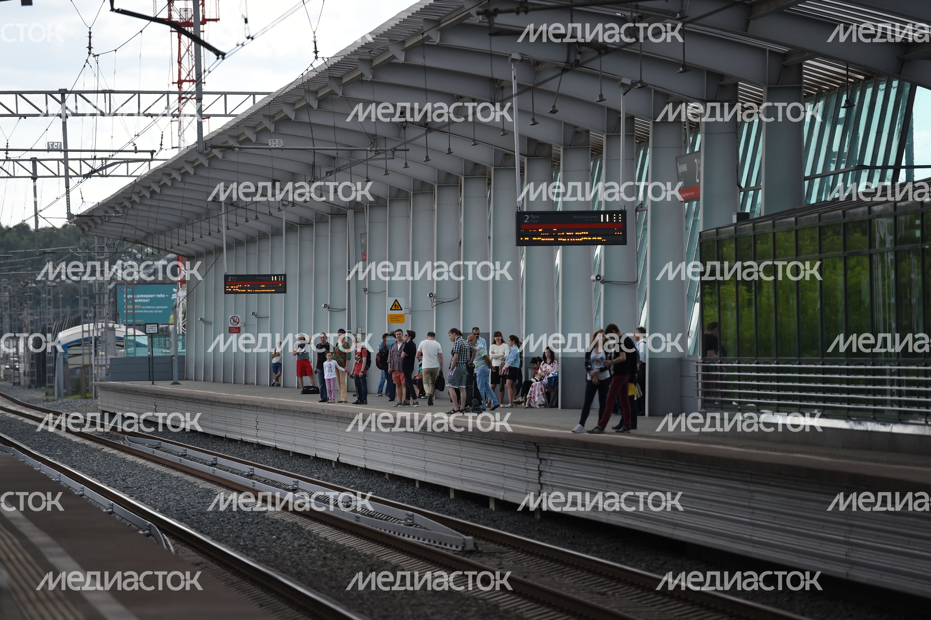 МЦК летом