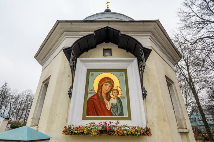 Церковь Казанской иконы Божией Матери в селе Молоково Ленинского округа