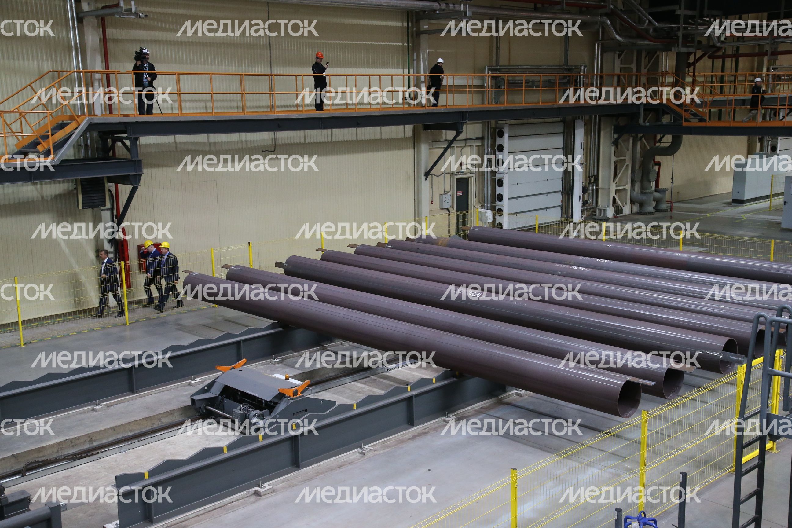 Губернатор принял участие в запуске производства на Загорском трубном заводе