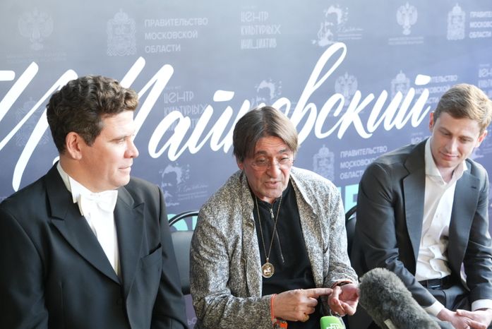 Денис Мацуев, Юрий Башмет и Василий Кузнецов на фестивале искусств