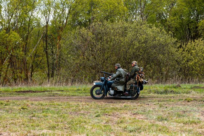 XIX Военно-исторический фестиваль "Огненная дуга" в Ступино