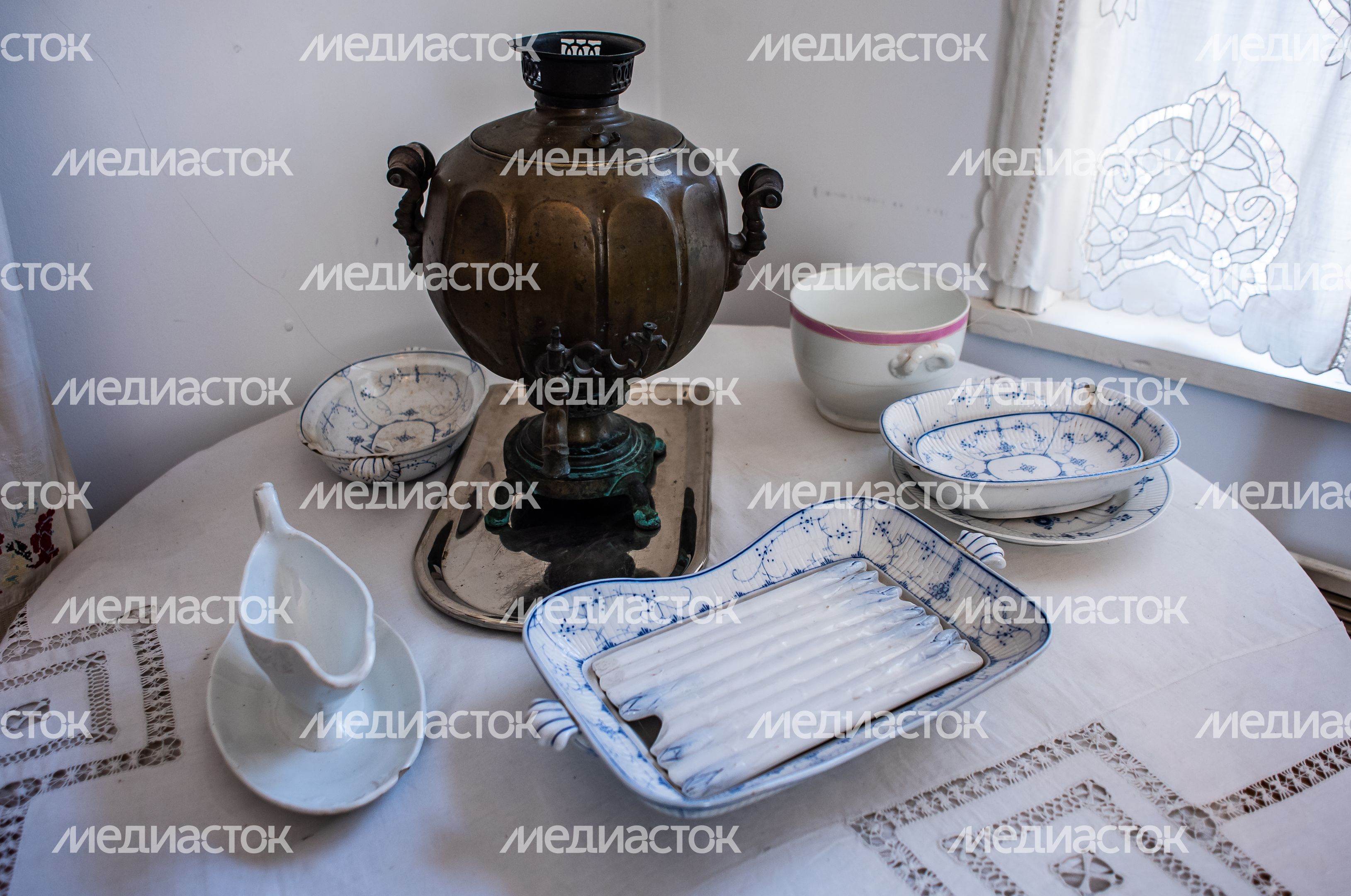 Зимние виды усадьбы Шахматово