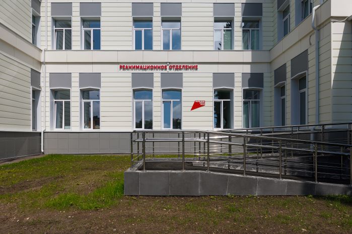 Терапевтический корпус Раменской больницы после капитального ремонта