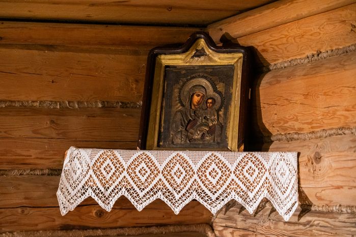 Экспозиция «Флигель-кухня» после реконструкции в музее-заповеднике «Мелихово» округа Чехов