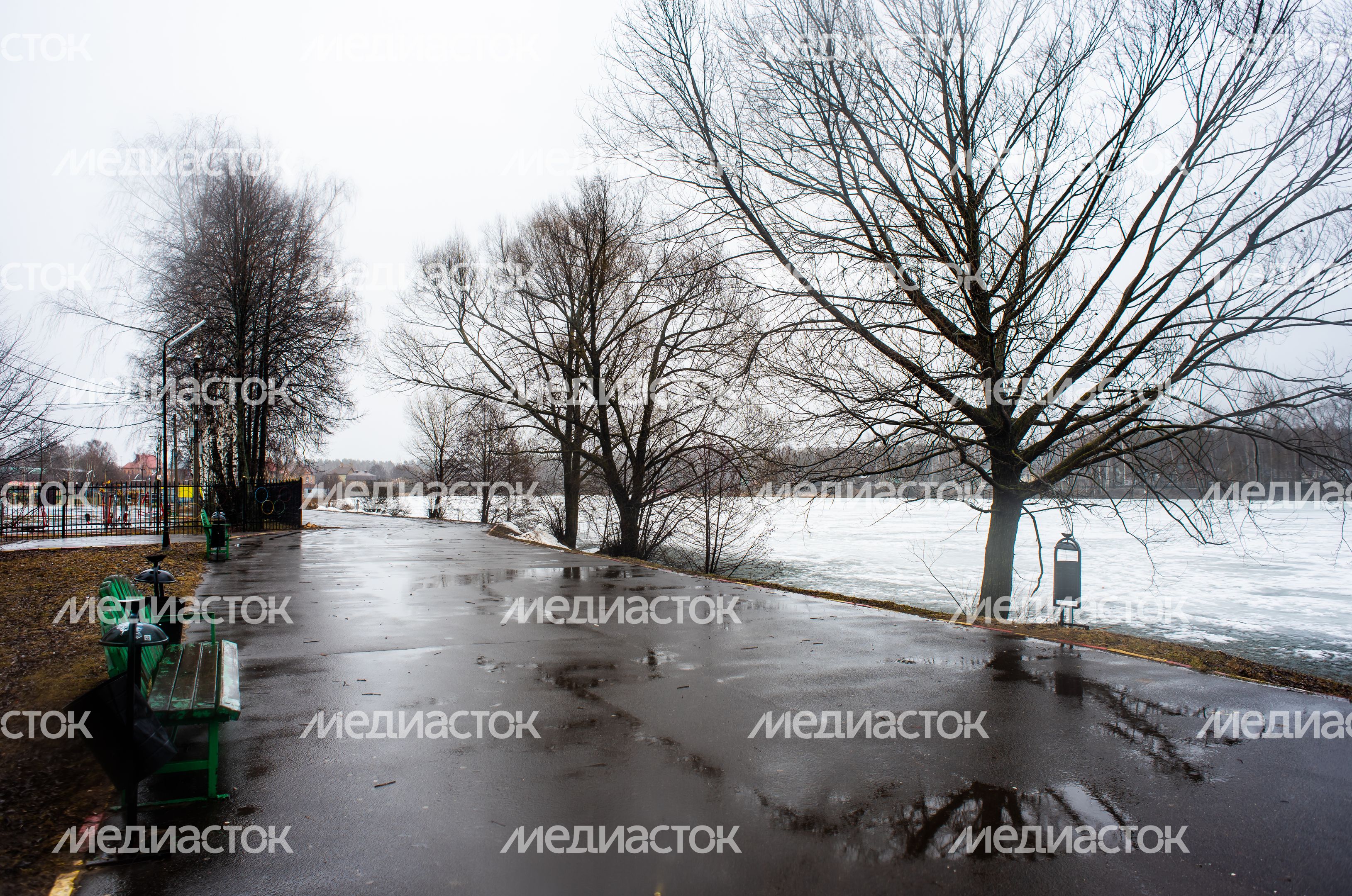Весенние виды города Электроугли