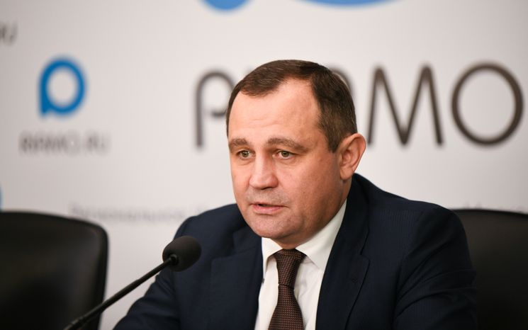 Пресс-конференция председателя Мособлдумы Игоря Брынцалова