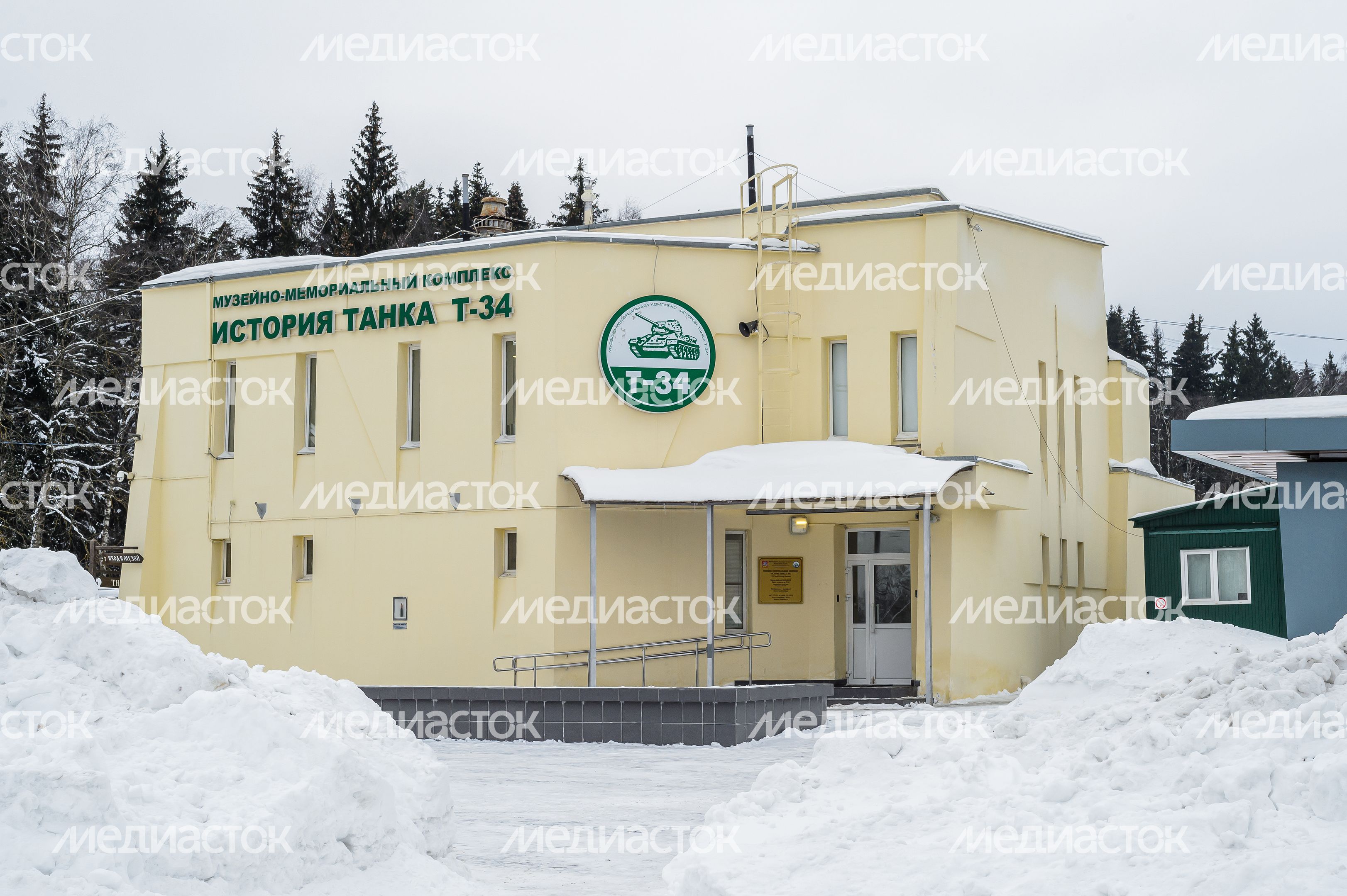 Музей танка Т-34 в Шолохово Музей танка Т-34 в Шолохово