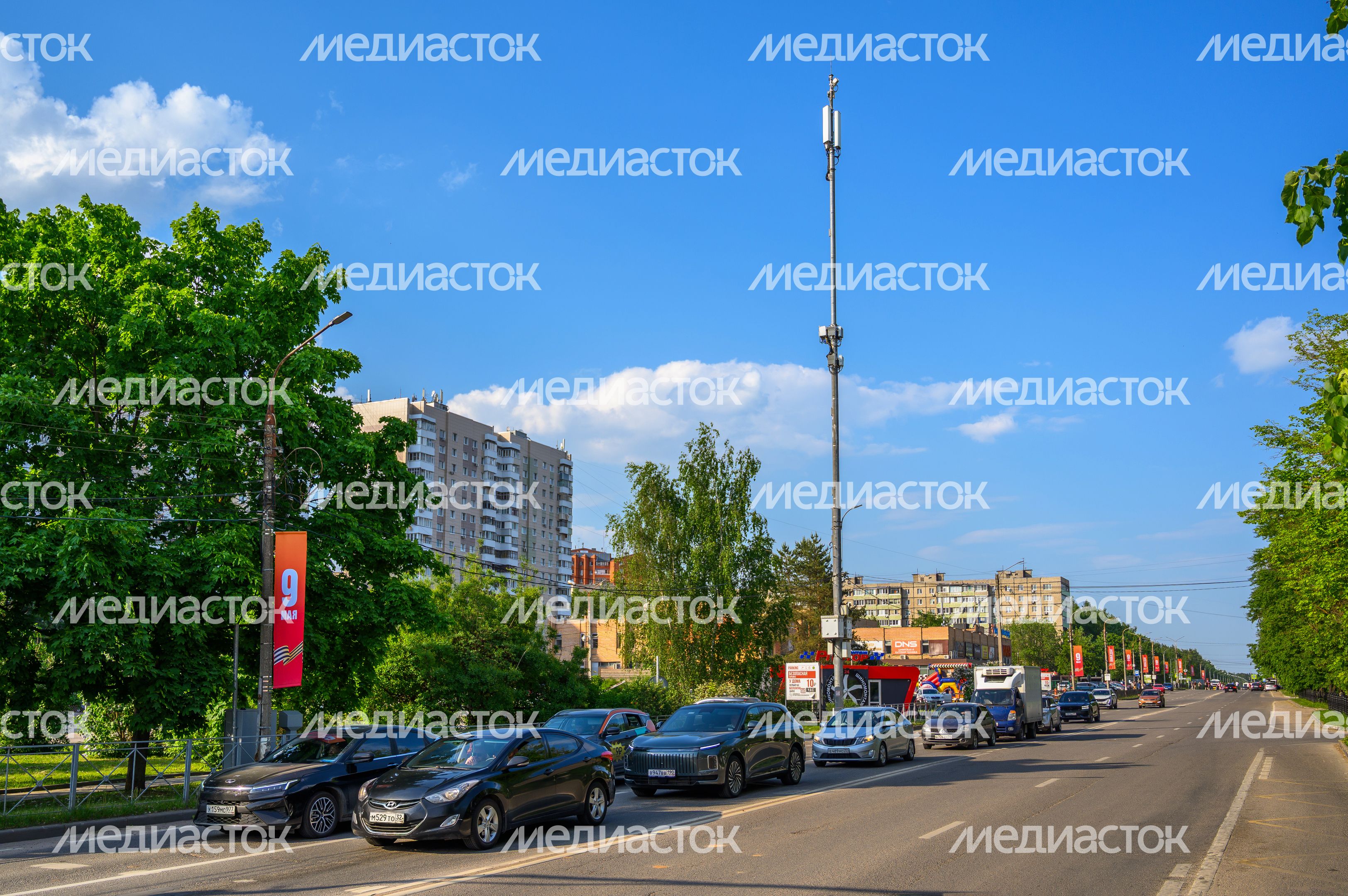 Виды Домодедово: микрорайон Авиационный