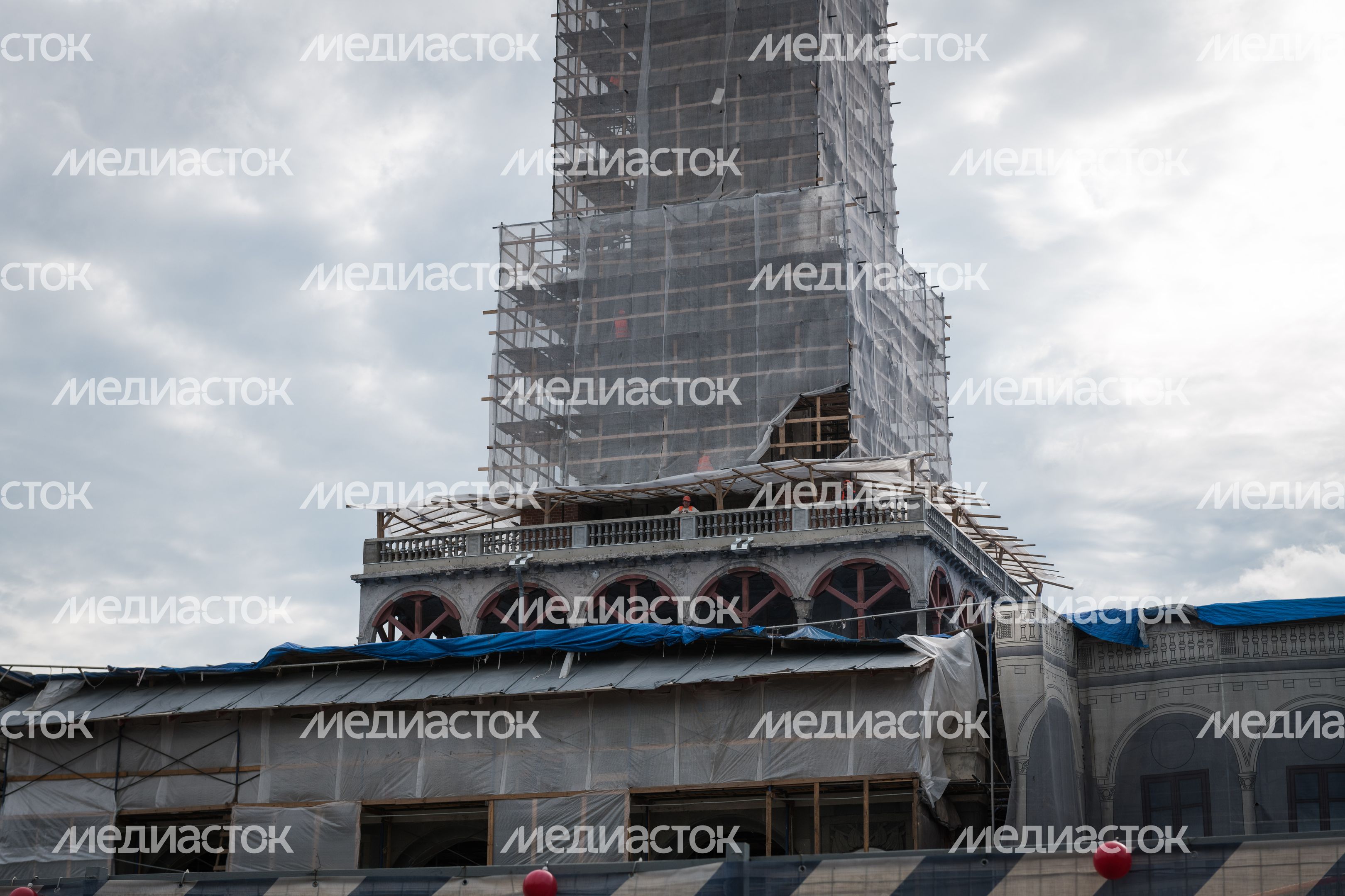 Реставрация Северного речного вокзала