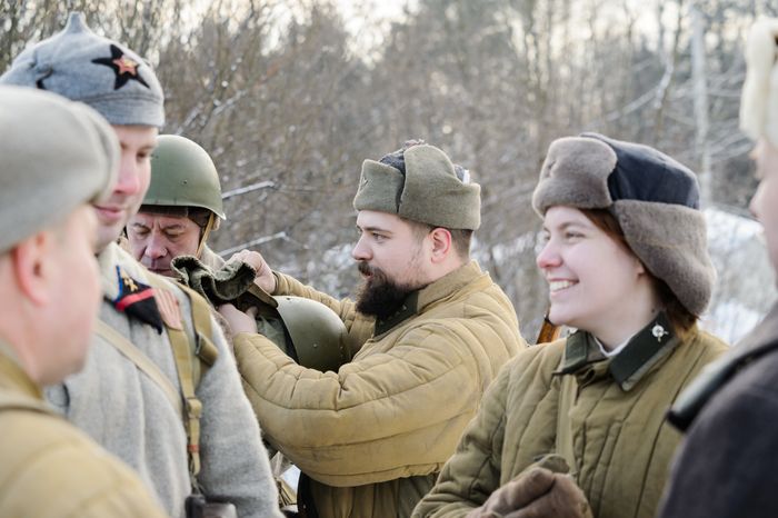 Мытищи. Военно-историческая реконструкция «Разгром немецких войск под Москвой»