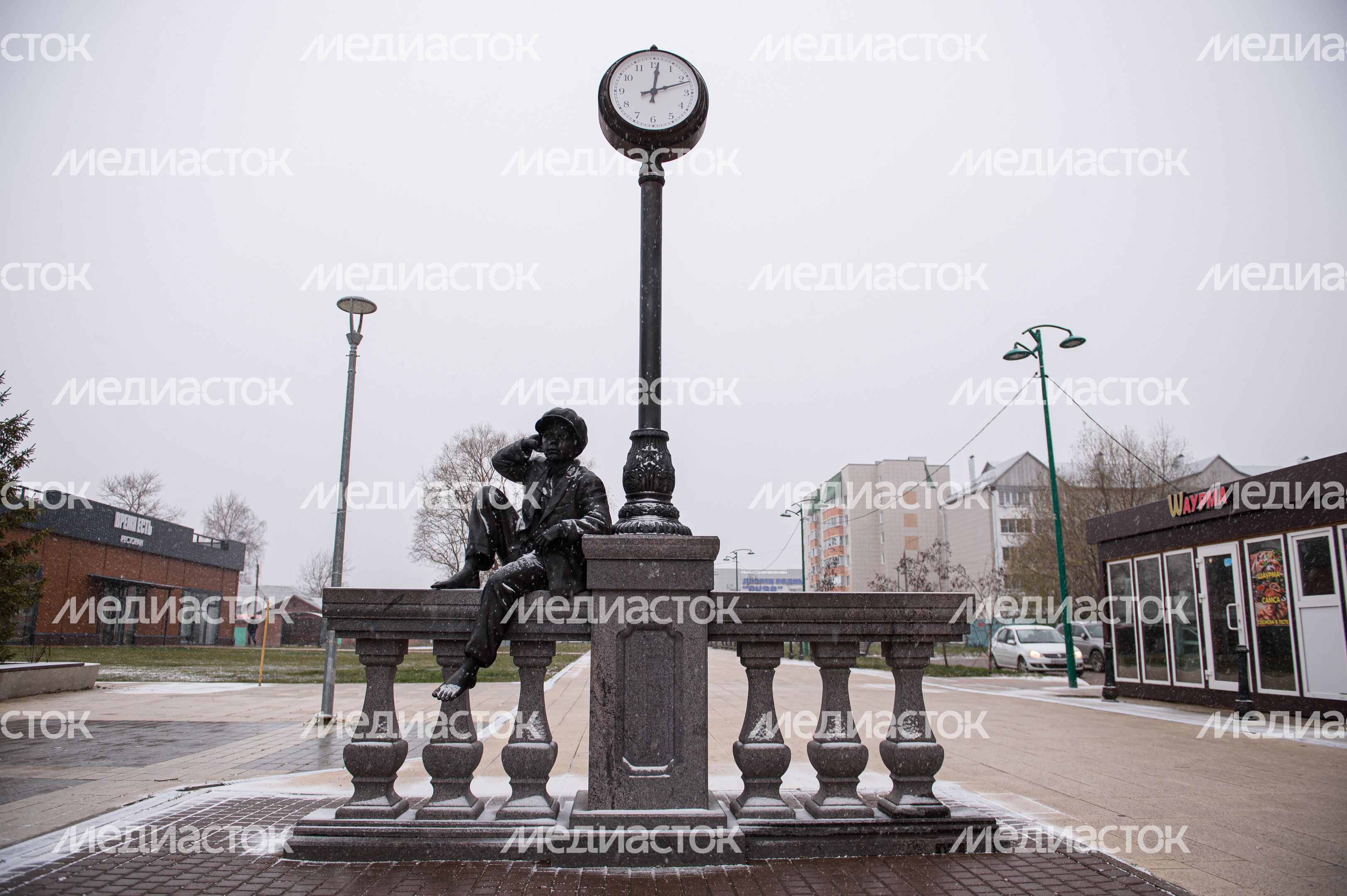 Памятник Мишке Карасю в Рузе Памятник Мишке Карасю в Рузе