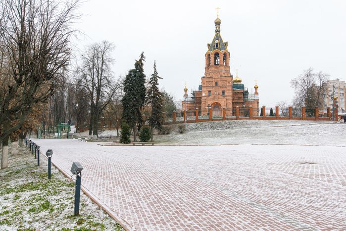 Раменское. Городской парк культуры и отдыха. Зима