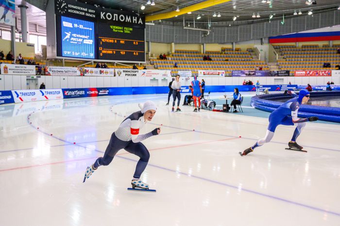 Чемпионат России по конькобежному спорту в Коломне
