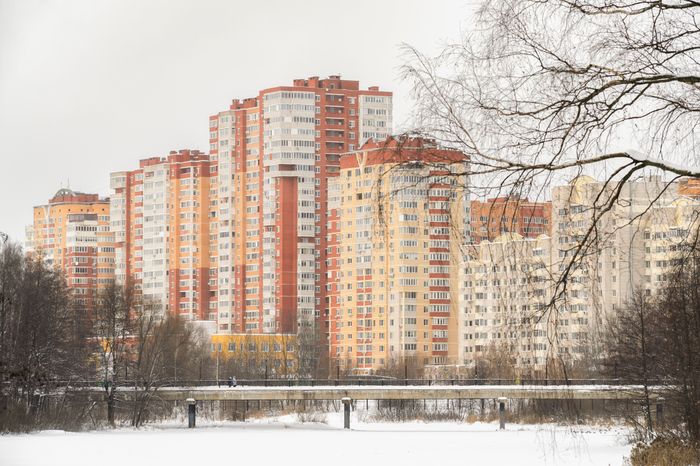 Балашиха. Парк «Заречная». Зима
