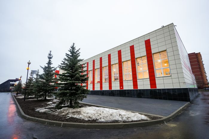 Общие планы обновленного спорткомплекса "Орион" в Балашихе