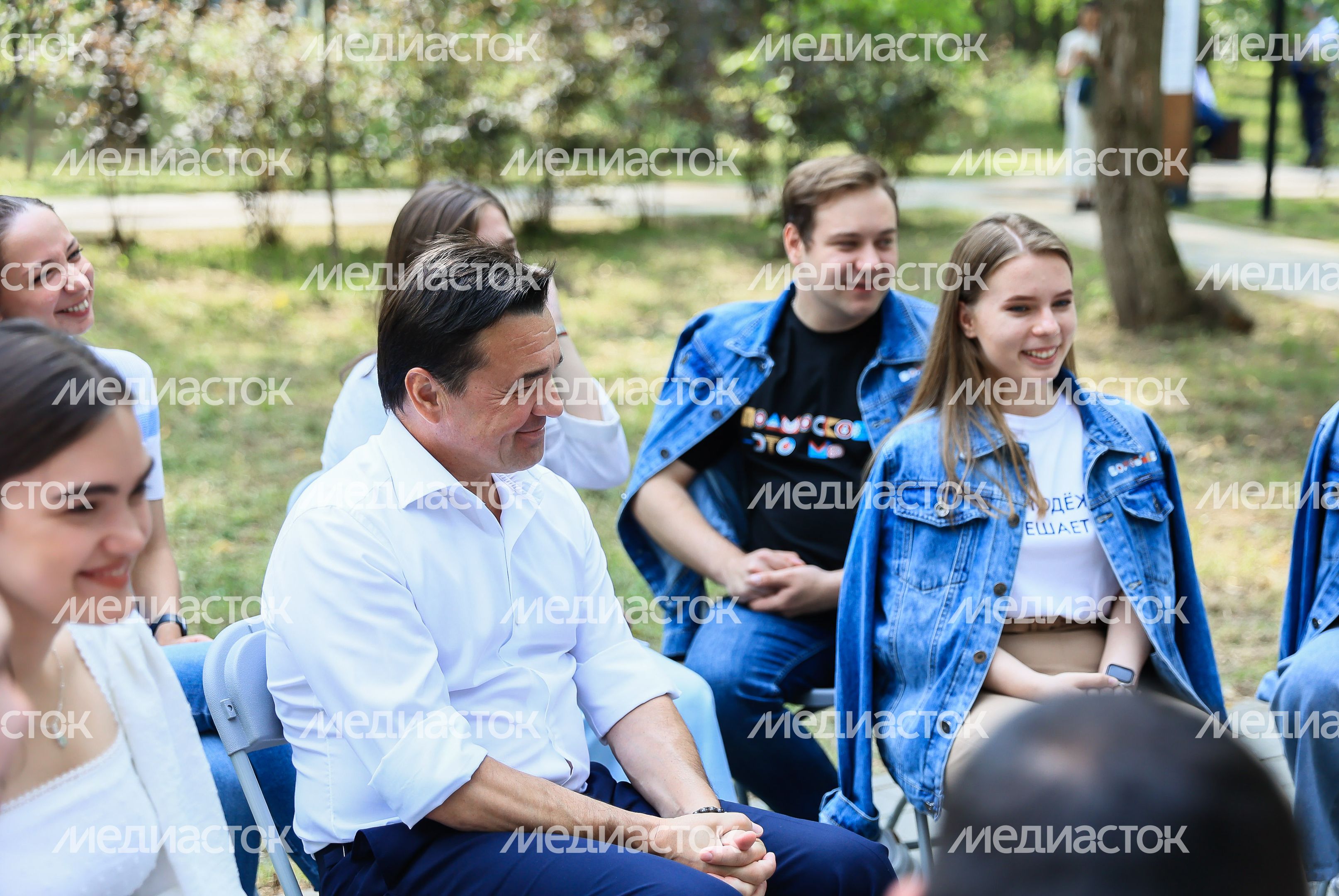 Встреча Губернатора Подмосковья с руководителями молодёжных организаций в Люберцах Встреча Губернатора Подмосковья с руководителями молодёжных организаций в Люберцах