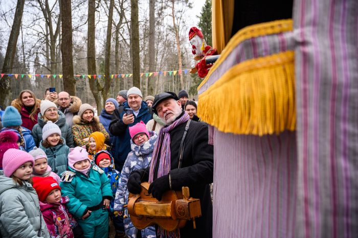 Празднование Масленицы в Муранове