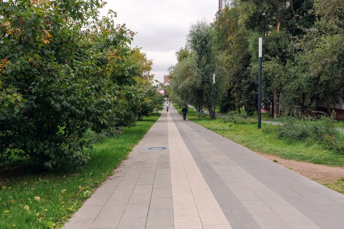 Благоустройство сквера на Пролетарском проспекте в Щелково