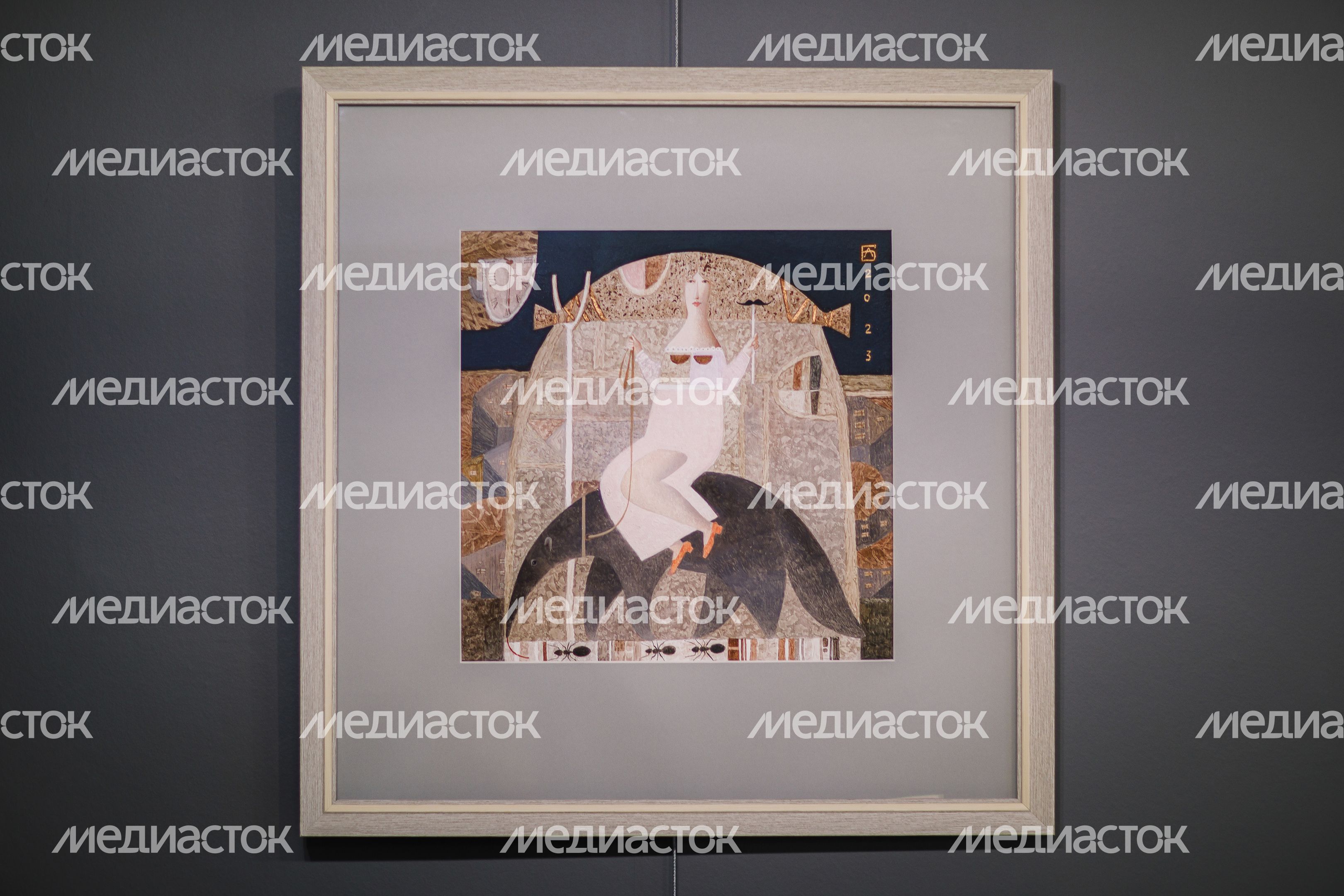 Выставка графики «Сны весны» Анны Березовской в Дмитровском кремле