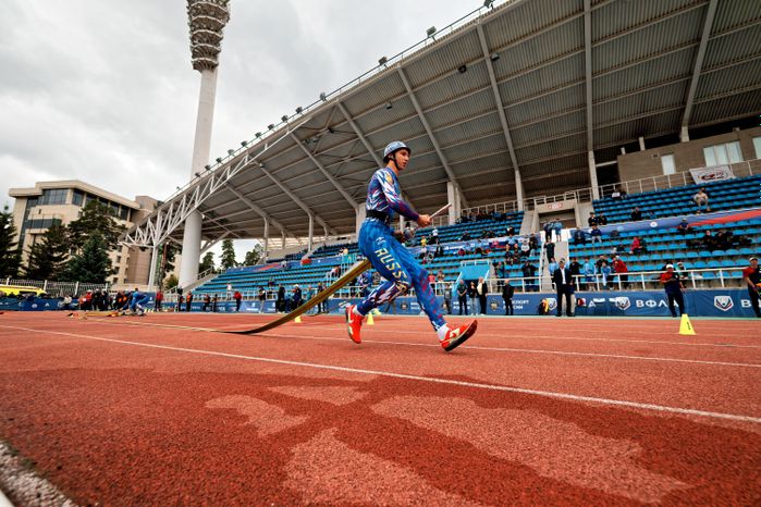 Юношеская сборная России завоевала серебро в общем зачете на XI Чемпионате мира по пожарно-спасательному спорту